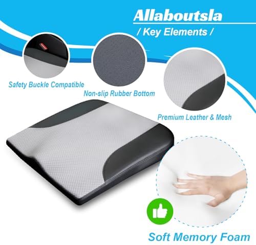 Allaboutsla Car Seat Cushion, Car Seat Cushions for Long Driving