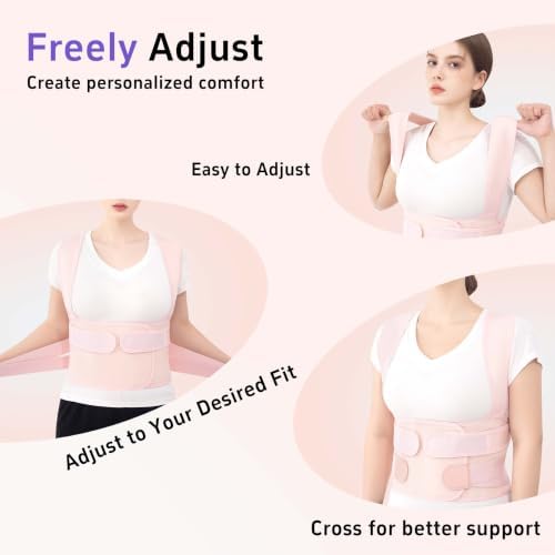 Posture Corrector for Women and Men Back Brace Straightener Pain Relief