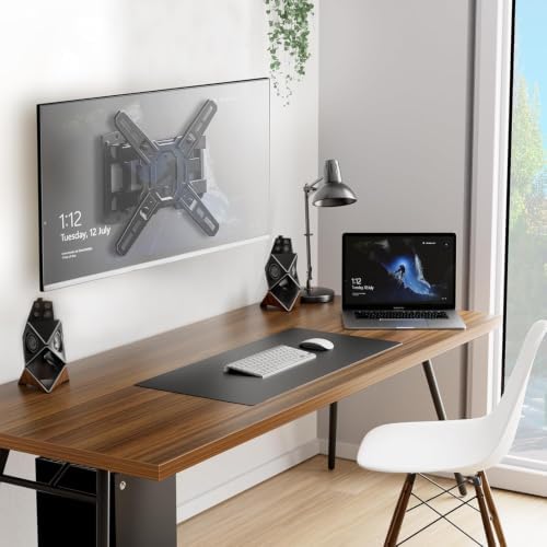 Perlegear Full Motion TV Wall Mount for 13–43 inch TVs up to 44 lbs