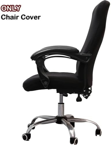 Melaluxe Office Chair Cover, Universal Stretch Desk Chair Cover, Computer Chair Slipcovers
