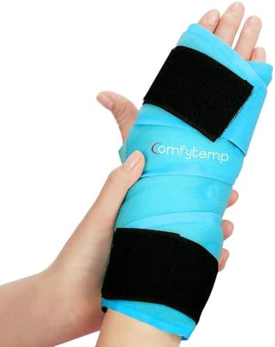 Comfytemp 33" Full Hand Wrist Ice Pack Wrap for Carpal Tunnel Relief