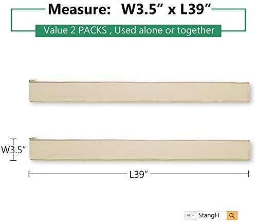 StangH Flexible Office Cable Management kit 39 Inches, 2 Pieces -Beige