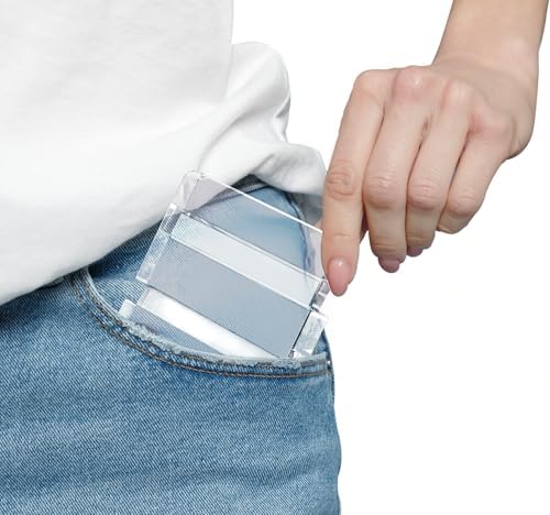 Transparent Acrylic Tablet Stand, Portable Phone Holder for Desk Use