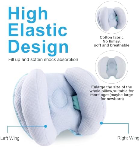KAKIBLIN Baby Support Pillow, Baby Neck Pillows for Car Seat,