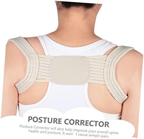 VALICLUD Adjustable Posture Corrector Strap for Men Women and Boys and Girls Back Brace for Improved Sitting and Standing Posture Lightweight and Comfortable Correction Belt XS (50-75 lbs)