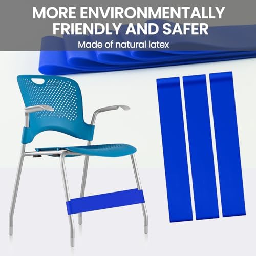 5 Pack, Chair Bands for Kids with Fidgety Feet, Blue
