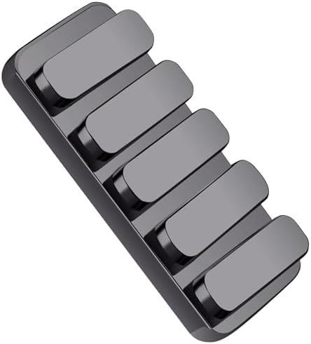 Adult Fidget Toys Metal Fidget Clicker with 3 Noise Levels Loud-Quiet EDC Fidget Toy for Adults Office Class Fidget Toys Relief Stress and Anxiety ADHD Approved (Black Nickle)