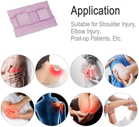 Upgrade Neck Pad Strap Cushion Pillow for Arm Sling Comfort Shoulder Support Pad Rotator Cuff Replacemet Surgery Elbow Brace Carry Padded Cover Broken Wrist Hand Injury Cast, Minky Dot Lavender