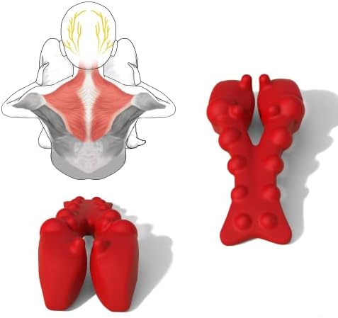 LittleMum Trapezius Trigger Point Massager for Neck, Shoulder & Upper Back