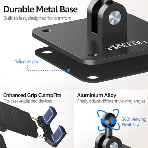 Urmust Tablet Wall Mount Ipad Holder, 4.7-15.6"