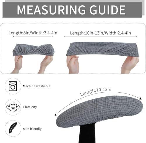 Office Chair Arm Covers, Washable Elastic Armrest Pad Protectors