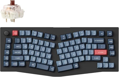 Keychron V10 Max Wireless 75% Alice QMK Mechanical Keyboard with Knob
