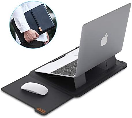 Nillkin 15.6 inch Laptop Sleeve with Stand (3-in-1), 2 Stand Modes, Black