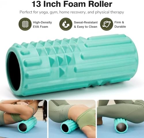 5 in 1 Foam Roller Set for Muscle Recovery & Deep Tissue Massage