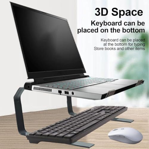 Adjustable Laptop Stand - Double Layer Vertical Cooling Bracket, Support