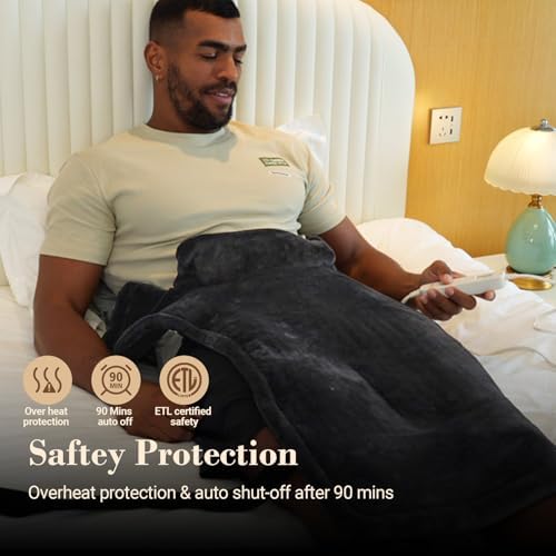 COMFIER Electric Heating Pad for Back, Neck and Shoulders, FSA Eligible HSA