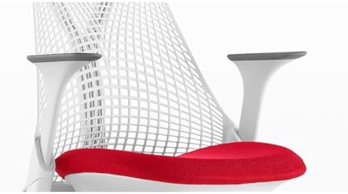 Office Chair Armrest Pad Replacement Compatible with Herman Miller sayl Office Chair Fixed and Height Adjustable Arms, Vinyl, Light Gray (Pair)