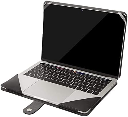 MOSISO PU Leather Sleeve Case Compatible with MacBook Air 13.6 inch