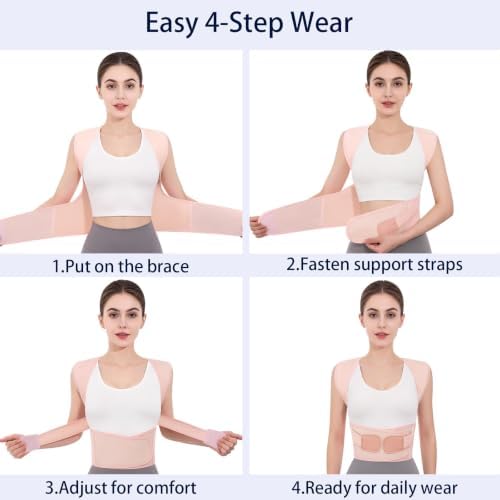 Posture Corrector for Women Men Back Shoulder Support Back Brace