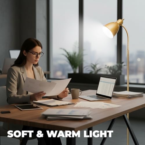 LALISU Floor Lamp, Industrial Floor Lamps for Living Rooms & Bedrooms