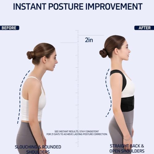 Posture Corrector for Women Men Back Shoulder Support Back Brace