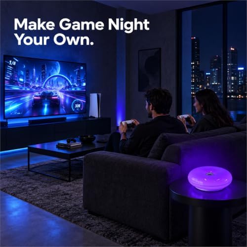Cyberpunk Donut Lamp,Cordless Rechargeable Table & Wall Light,Game Light