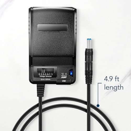 Insignia Universal AC Adapter with USB port (NS-AC1200-C)