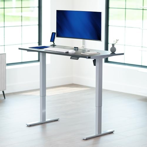 VIVO Black 55 x 28 in Standing Desk, DESK-KIT-1G55B