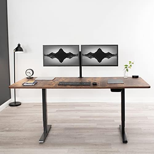VIVO Rustic Vintage Brown 71 x 36 in Table Top, DESK-TOP72-36N