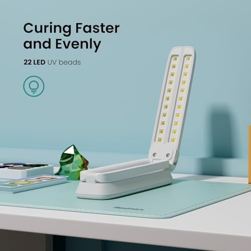 Resiners UV Resin Light, Rechargeable 3-in-1 Foldable UV Lamp, AirWave Pro