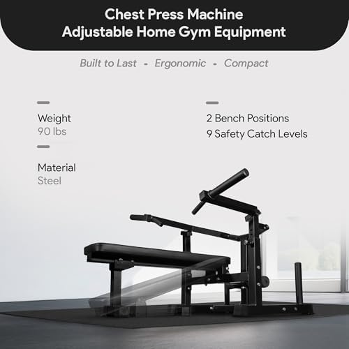 BalanceFrom Strength Training Machine, Adjustable Multifunctional Fitness Equipment for Home & Gym