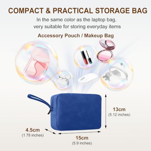 15-16 Inch Laptop Sleeve Case for MacBook Air 15/Pro 16/15 - Blue