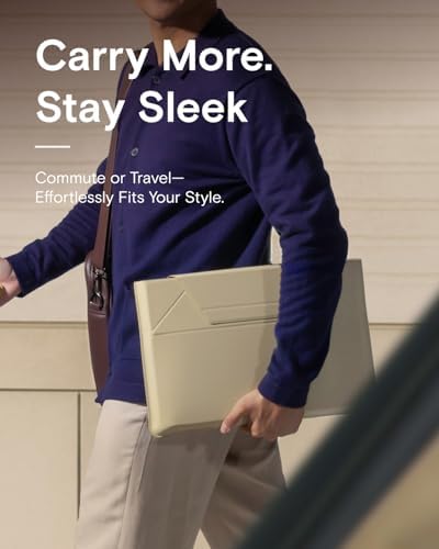 MOFT Laptop Carry Sleeve with Stand &Smart Storage for 16" Laptop for Work