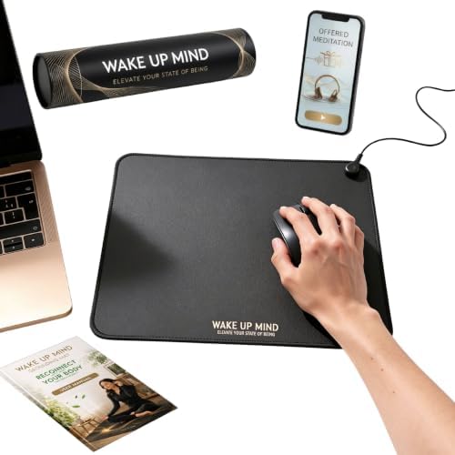 Grounding Mat for Bed & Feet, Conductive Earthing Pad for Home