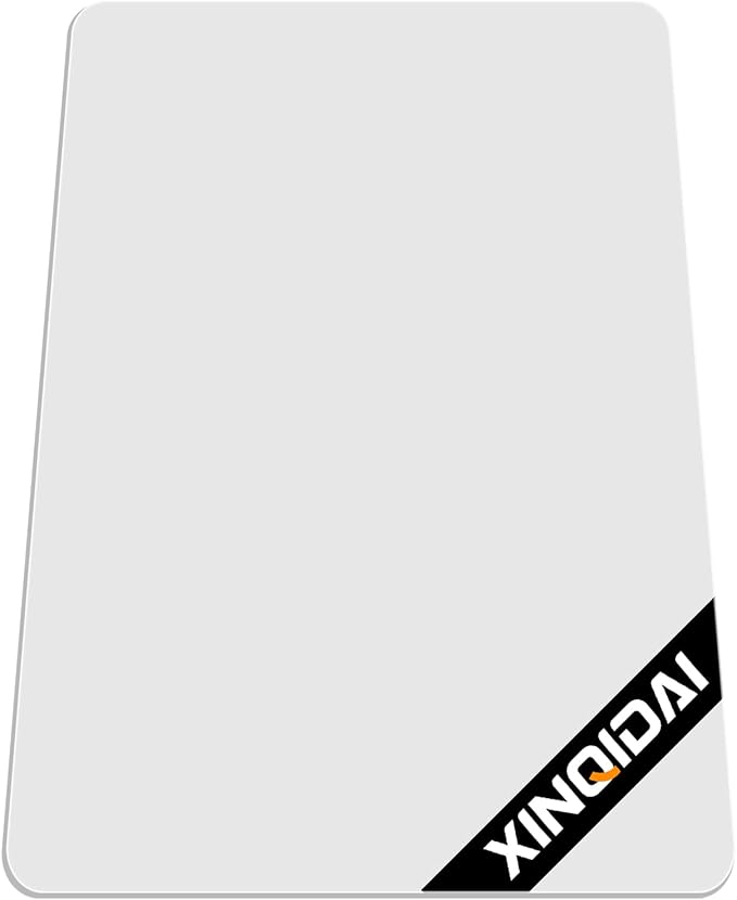 Office Chair Mat for Carpet, 48"x36", Transparent, 0.14" Thick, Heavy Duty, Flat Shipping, Protects Carpets & Hardwood Floors