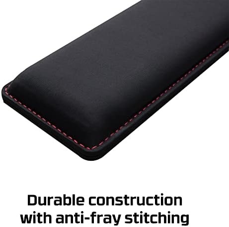 HyperX Wrist Rest – Tenkeyless – Cooling Gel – Memory Foam – Anti-Slip,Black