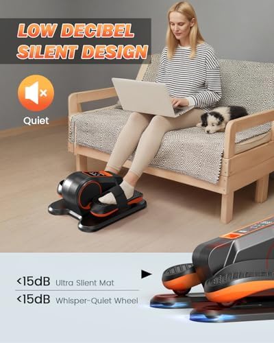 Yagud Under Desk Elliptical Machine, Elliptical Leg Exerciser as Seen on TV