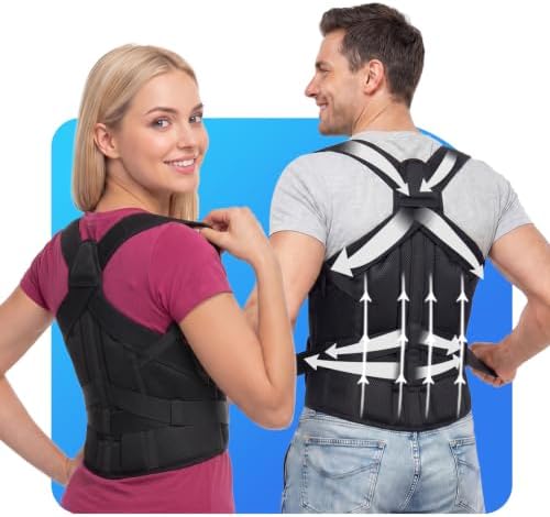 Posture Corrector for Men & Women, Medical-Grade Back Brace