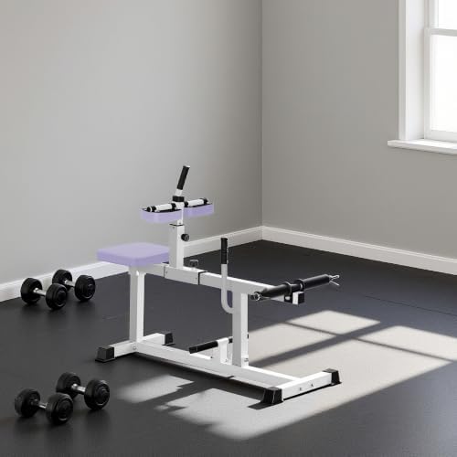 Soozier Seated Calf Raise Machine for Home Gym Waist Arm Training