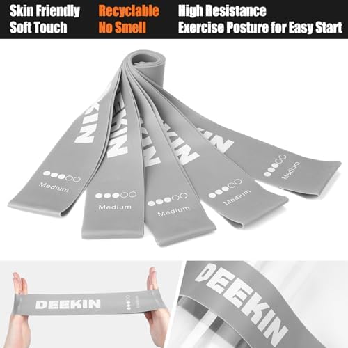 DEEKIN 20 Pcs Resistance Bands Bulk Exercise Bands