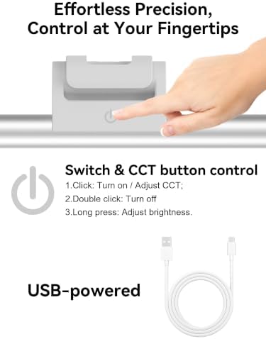 Monitor Light Bar, Laptop Monitor Light Backlight Desk Reading Lamp