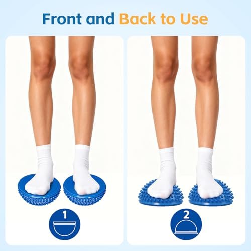 biguphate Wobble Cushion Set with Hedgehog Balance Pods & Pump