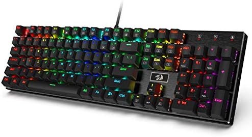 Redragon K556 Keyboard and P037 Wrist Pad Bundle