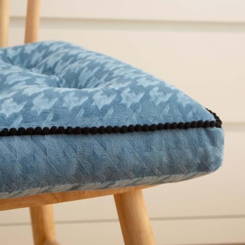 Chair Seat Cushions for Dining, Chair Cushions for Dining Chairs - Comfortable Seat Cushions for Kitchen, Desk, Office Chairs Non-Slip Chair Pad(E)