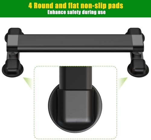Steel Calf Raise Bar, Calf Raise Block with Anti Slip Platform