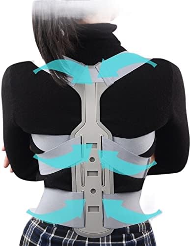 Women's Invisible Back Brace Posture Corrector Chest Support Tummy Tuck Support Shoulder Straightener Poor Posture Correction Belt Help Health and Relaxation(Medium)