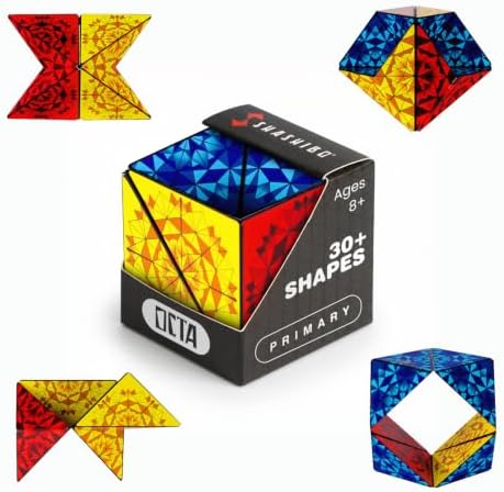 Shashibo OCTA Magnetic Puzzle Toy, Stress Relief Fidget Toy