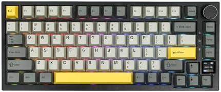 EPOMAKER Ajazz AK820 Pro Wireless Mechanical Keyboard with TFT Display&Knob