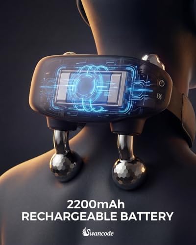 Upgraded Neck Massager for Pain Relief Deep Tissue with Heat