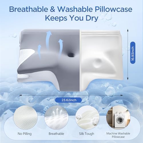 Ergonomic Cervical Neck Pillow for Neck Pain Relief